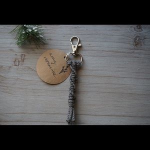 Macrame keychain
